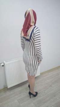 Şık saksocu hanım Gülnihal